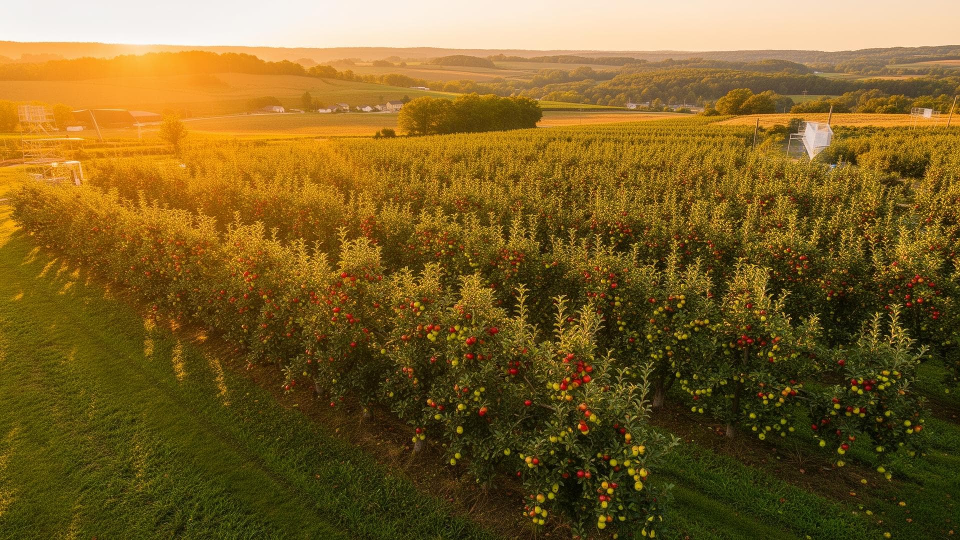 Яблоневые сады Агроном Сад в Липецкой области